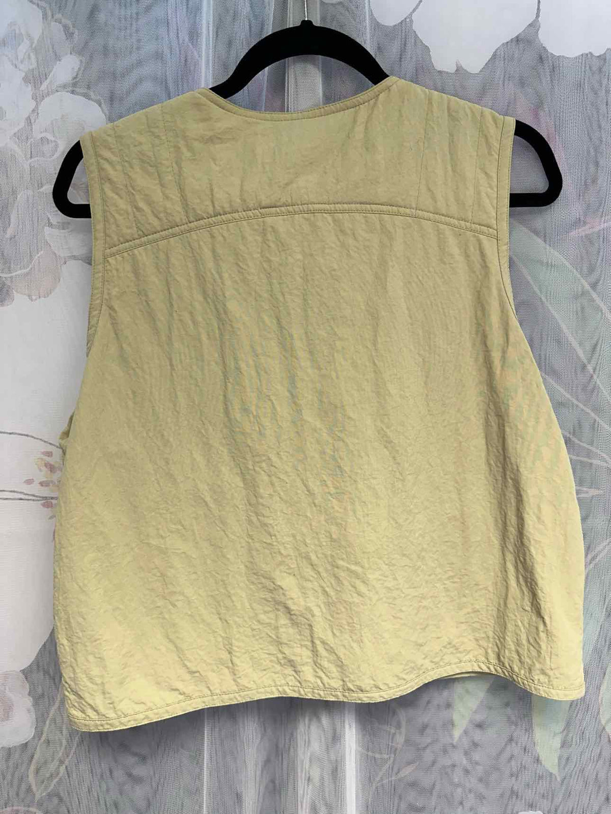 Royal Robbins Nylon Safari Cargo Lightweight Size Large Tan Vest
