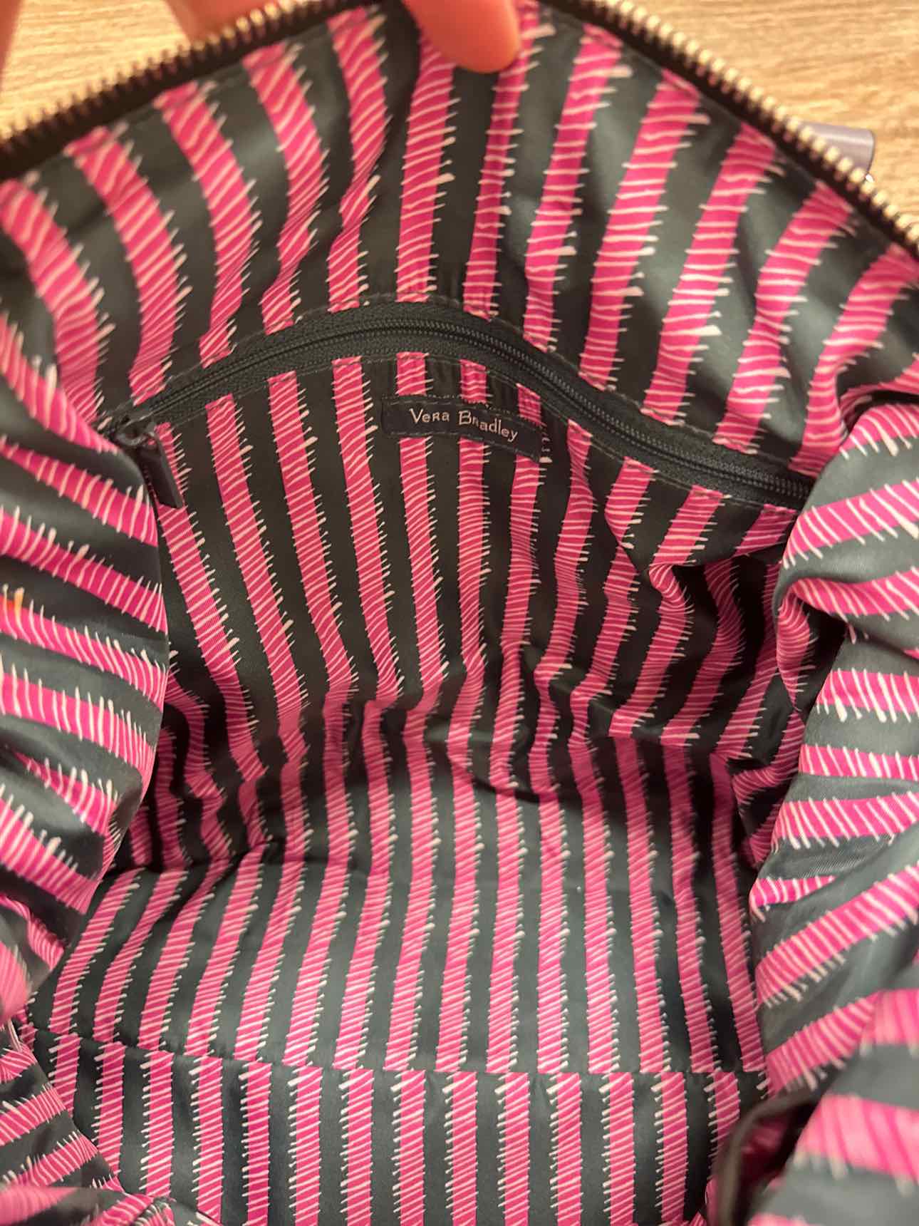 Vera Bradley Size Medium Black/Pink Handbags