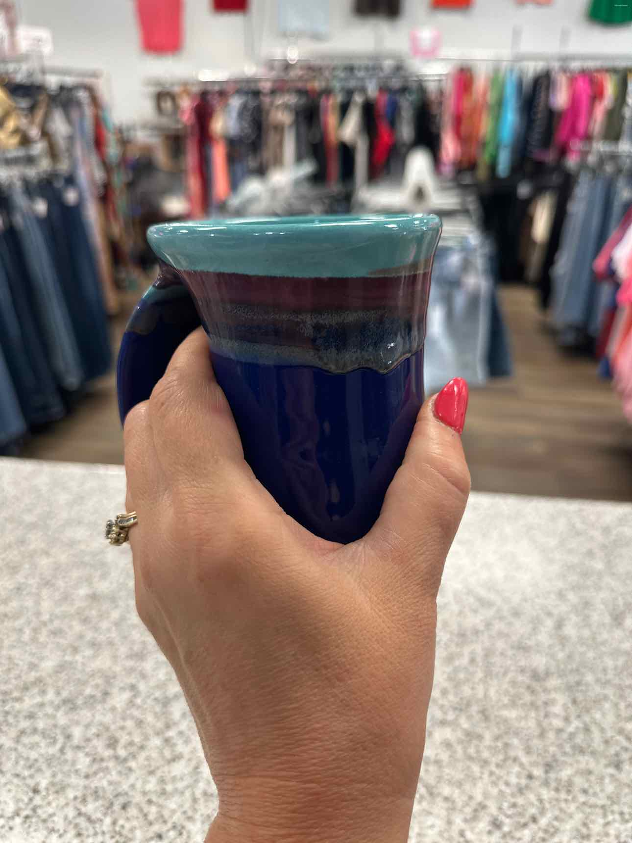 Handmade Clay Hot Tea Mug Household