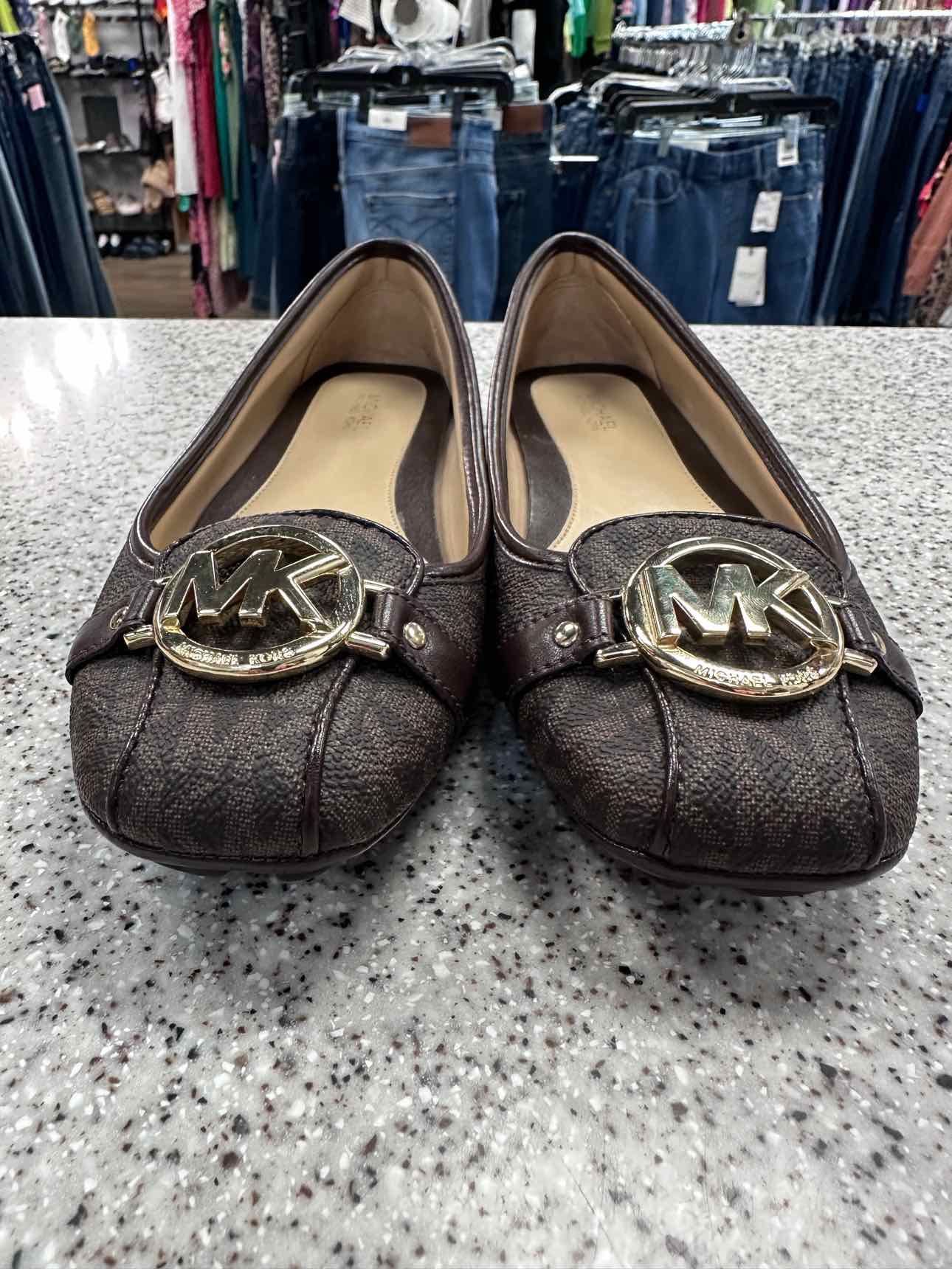 MICHAEL KORS Size 8 1/2 Brown Shoes