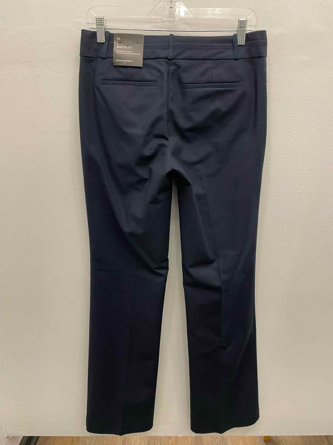 Banana Republic Size 6L Navy Pants