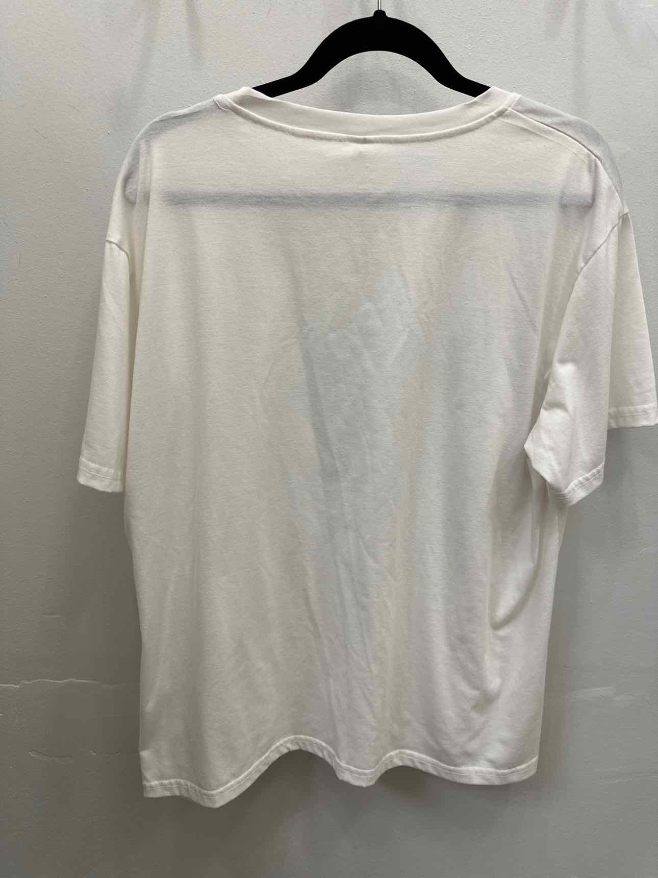 Coors Banquet Rodeo Pink and Navy Graphic Tee Tshirt Size xxl White Top