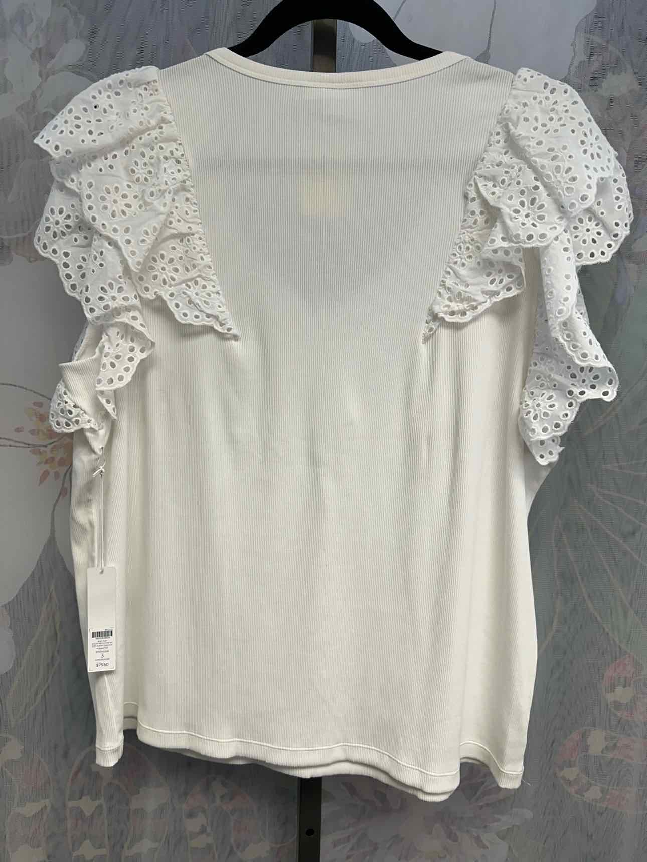 Chico's Size 3 White Top