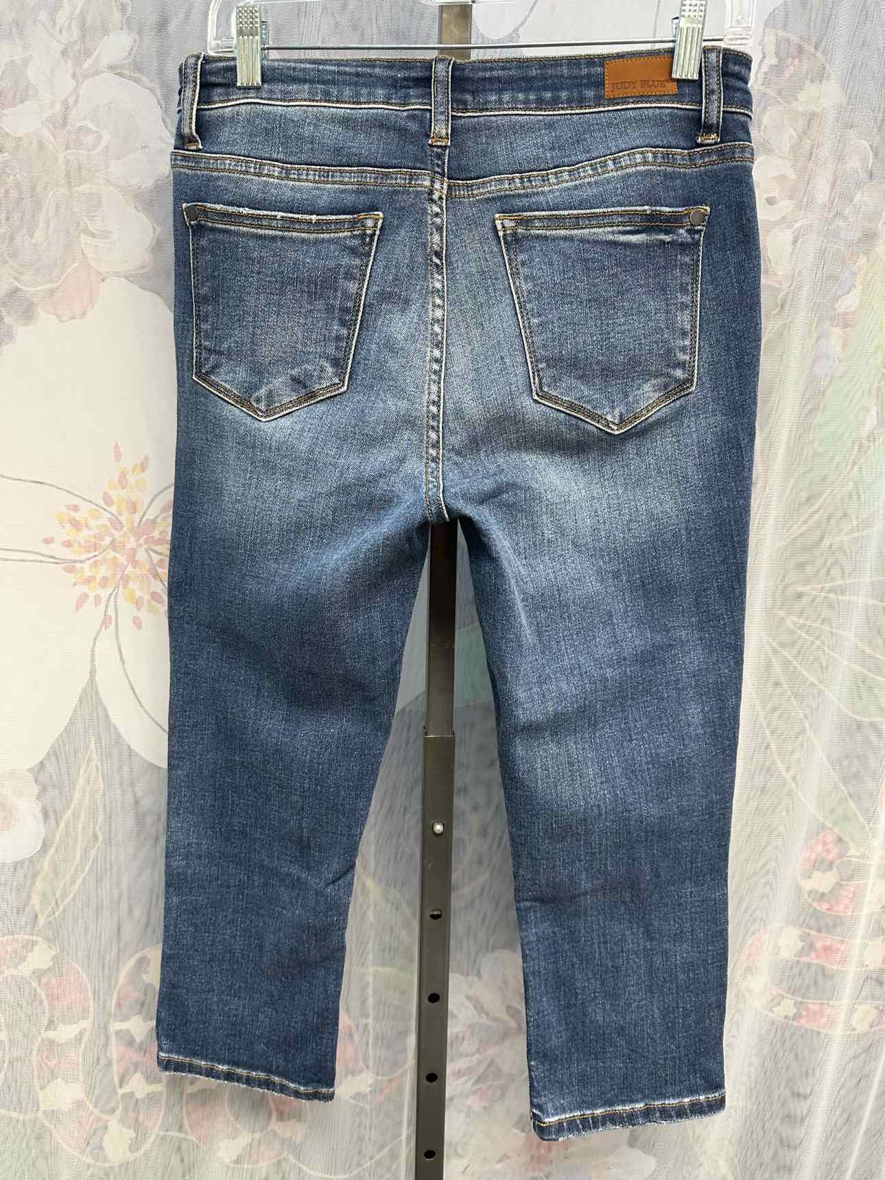 Judy Blue Size 9/29 Distressed Denim capris
