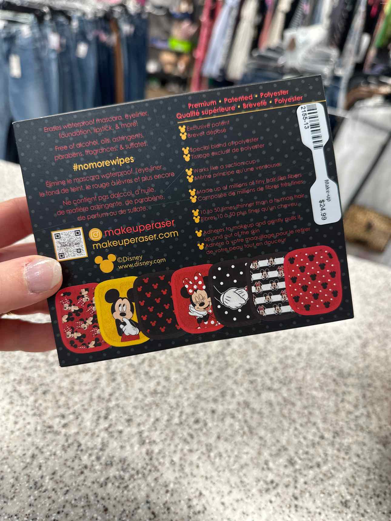 The Original Make Up Eraser Mickey & Minnie 7 Day Set