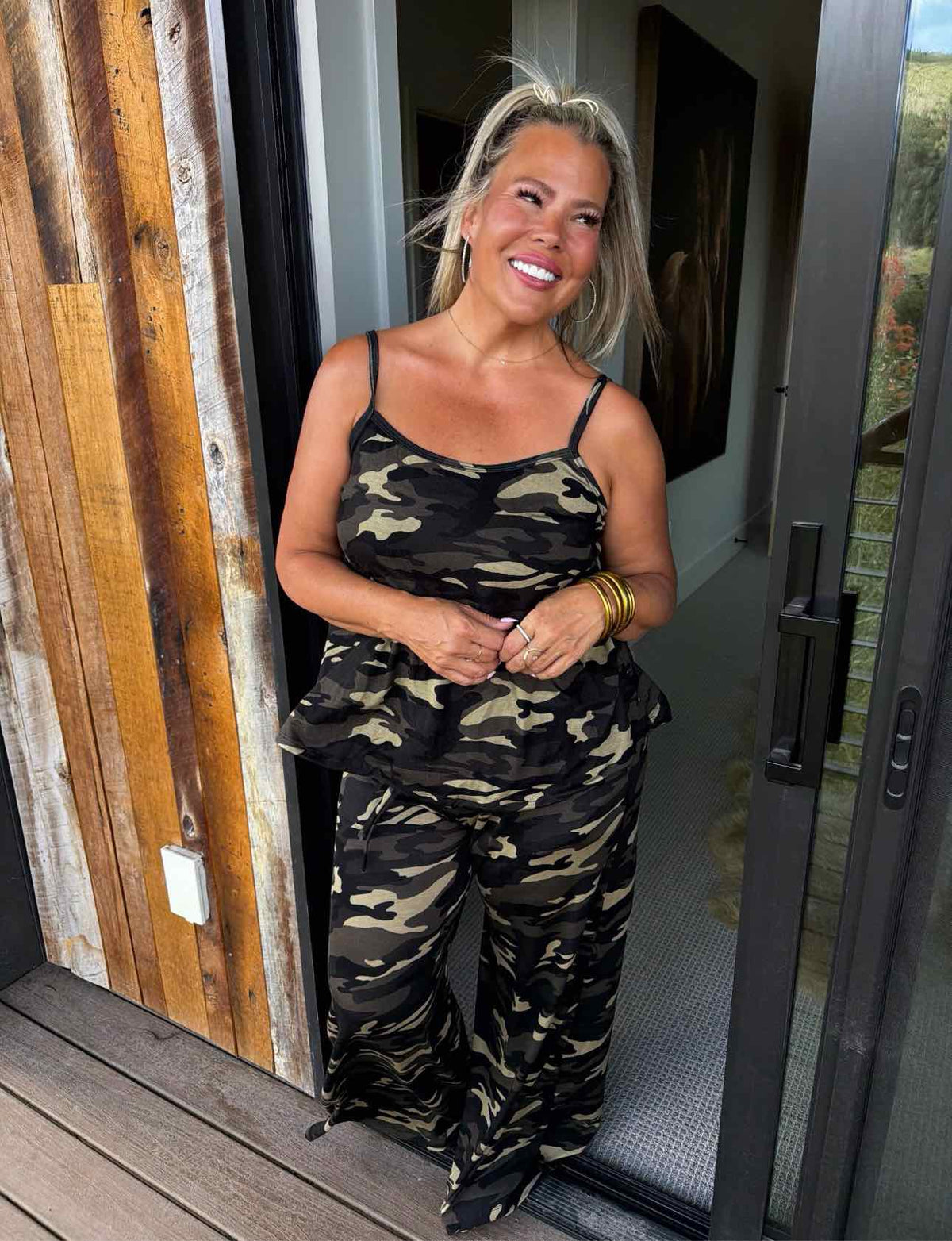 PREORDER - Camo Delilah Pant Set