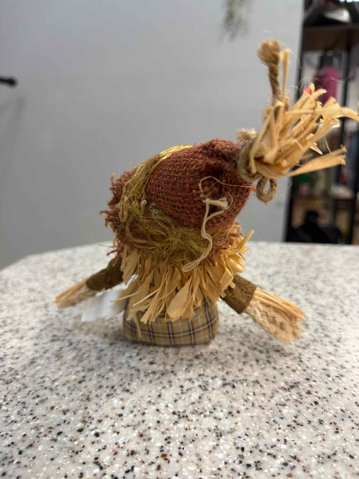 Fall Stuffed Chenille 8" Scarecrow Home Decor