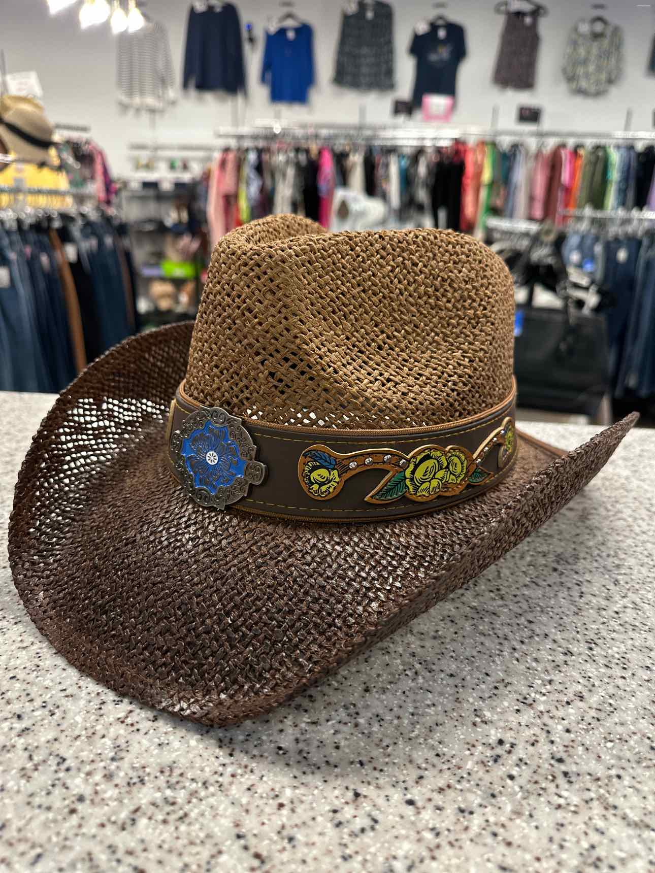 Snakeskin Print Cowboy Cowgirl Hat