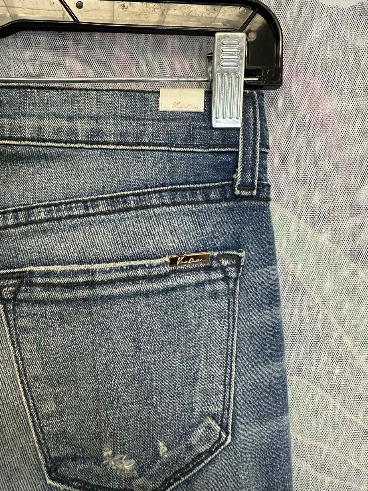 KanCan NEW NWT Premier Distressed Skinny Light Wash Size 26 Denim Jeans