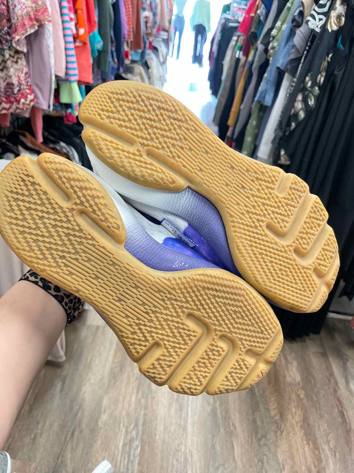 Nike Size 7 1/2 Purple/White Shoes