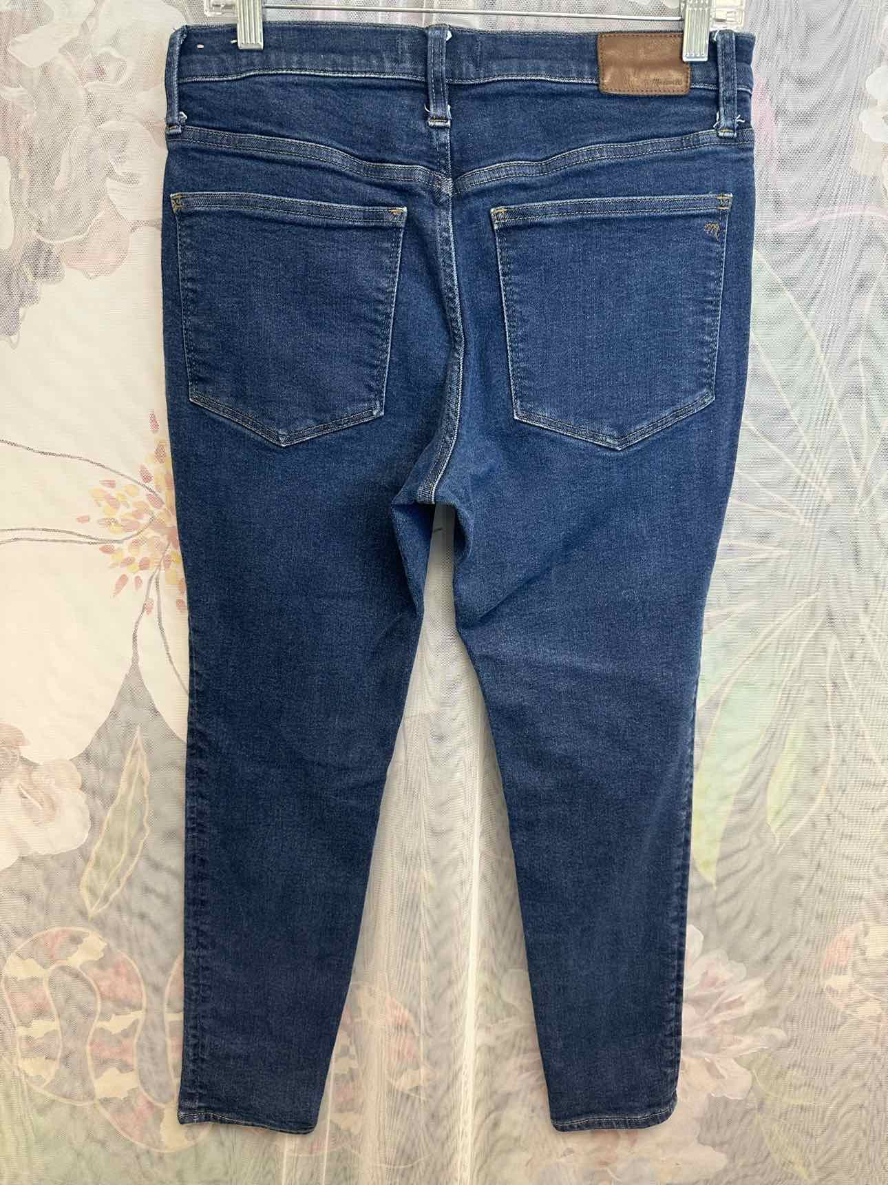 Madewell 9" Midrise Skinny Medium Wash Size 30P Denim Jeans
