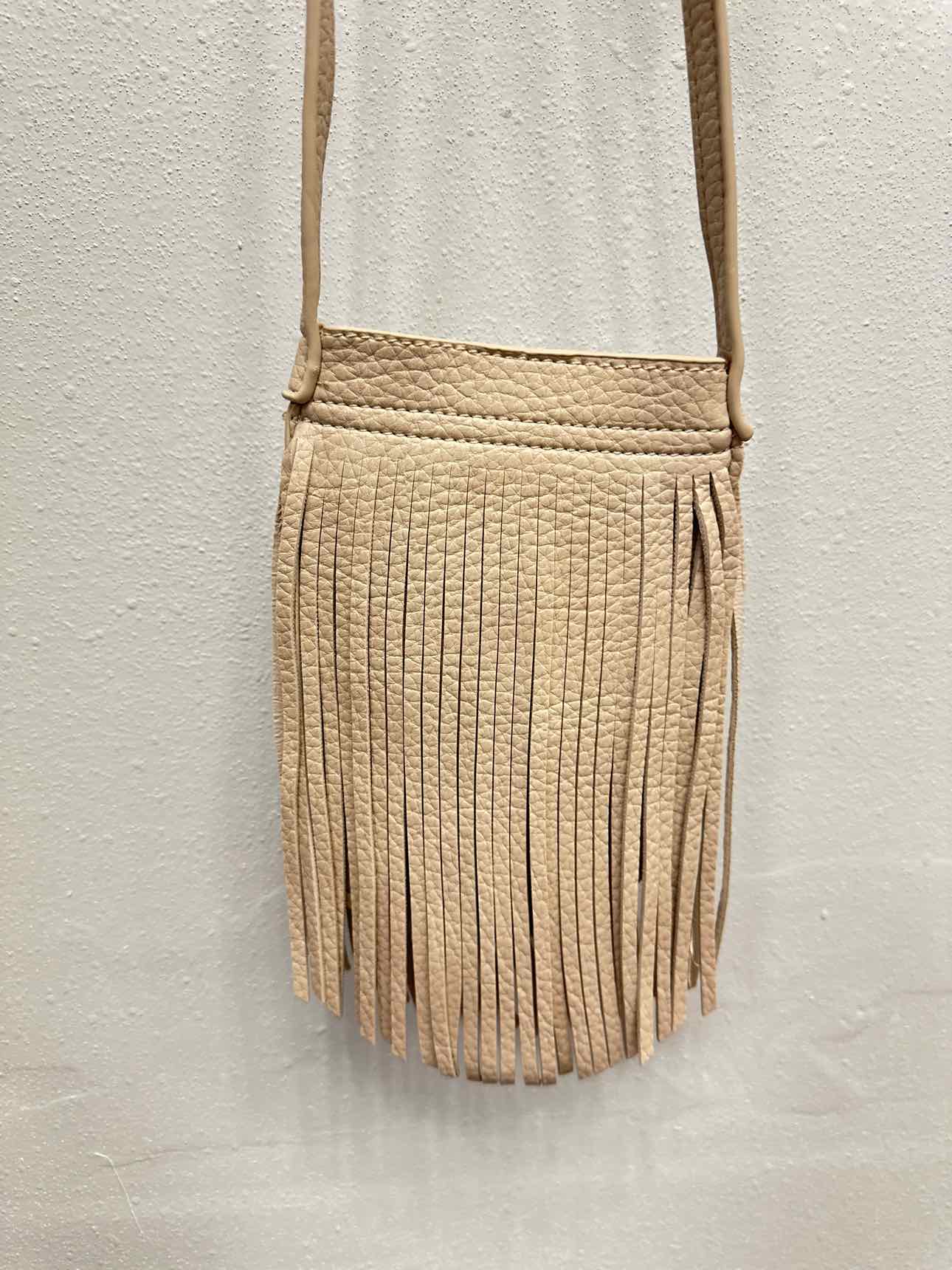 Crossbody Faux Leather Tassel Bag Handbags