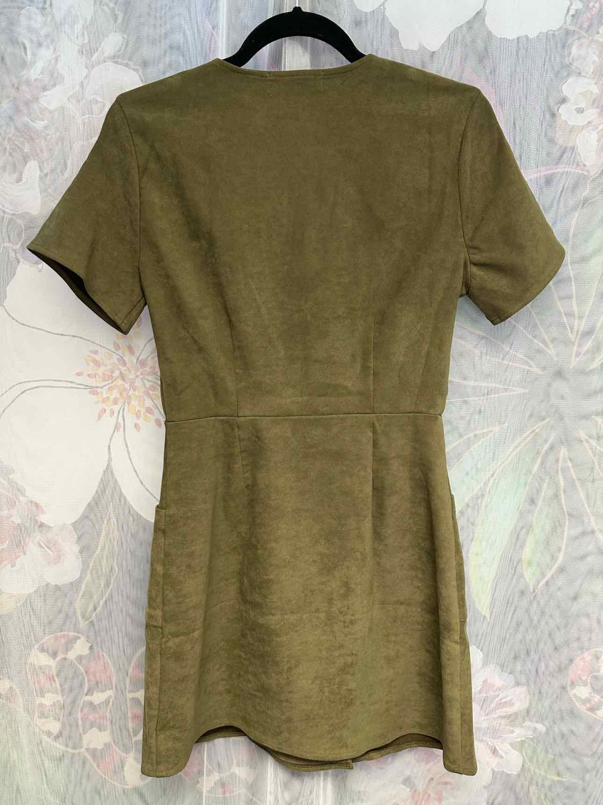 Impressions Size Small Olive Dress