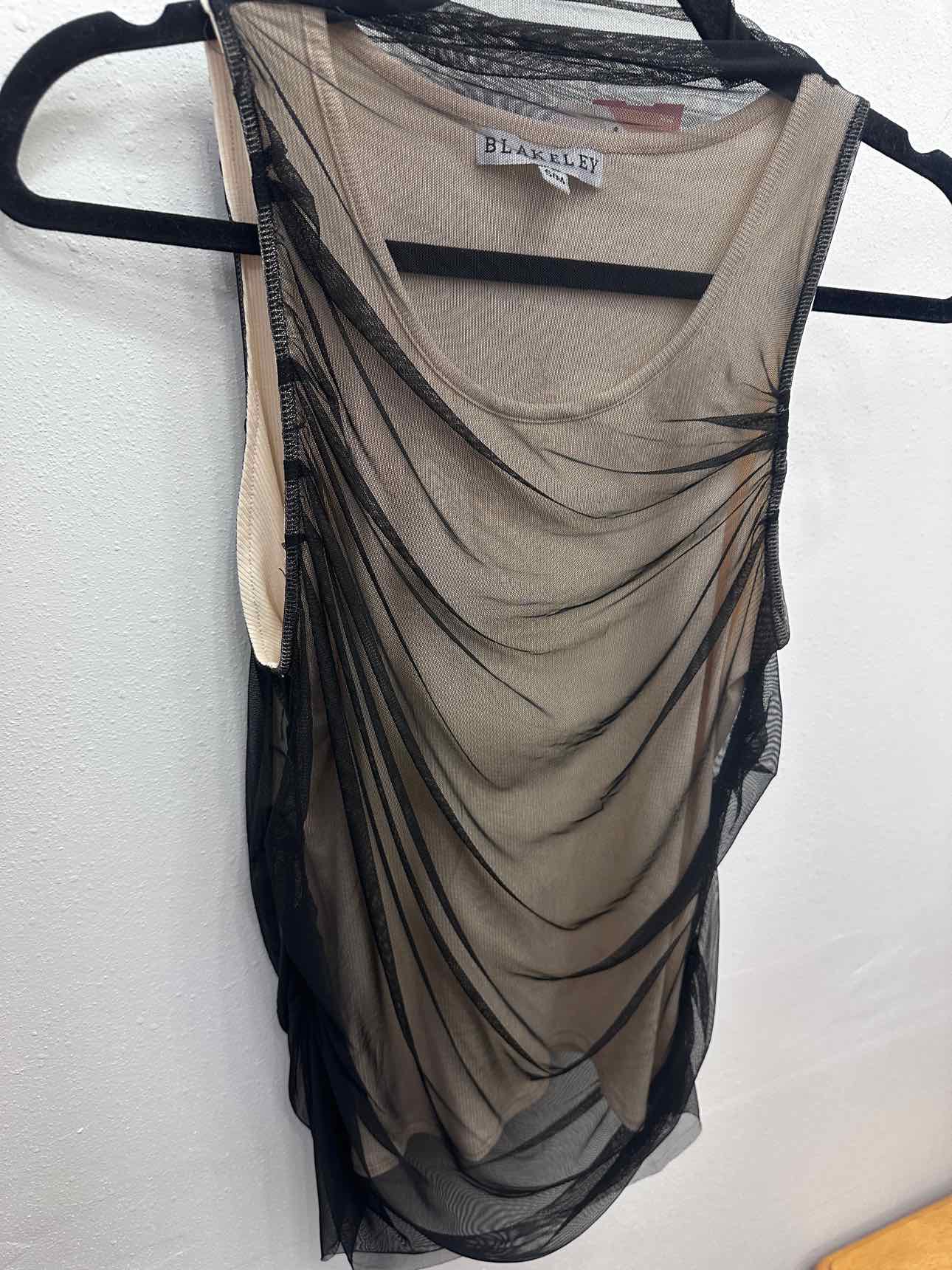 Kirstie Sheer Mesh Top with Underlayer Tank Top