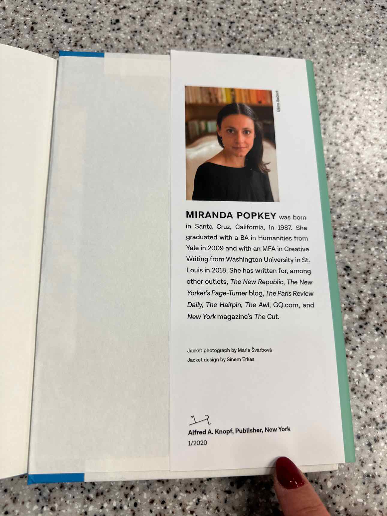 Topics of Conversation by Miranda Popkey Hardcover Book
