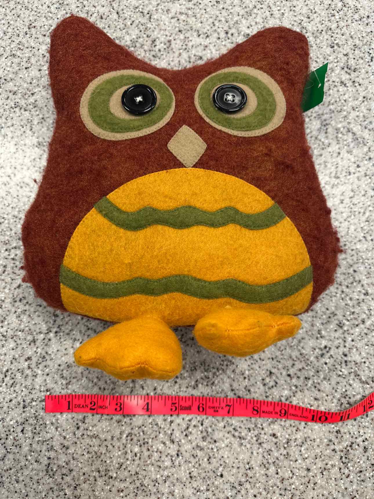 Fall Stuffed Owl Home Decor