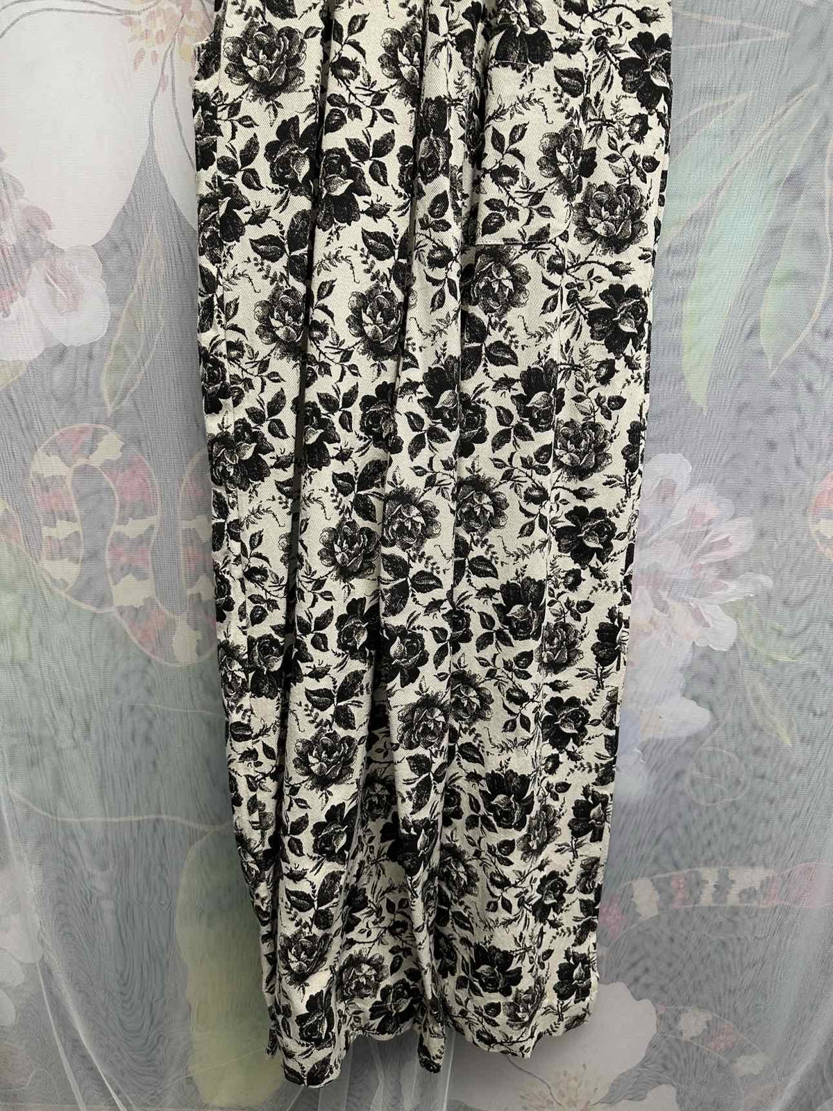 Bibi Size Medium White/Black Overalls