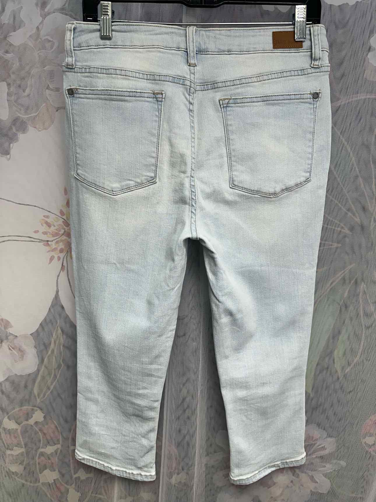 Judy Blue Skinny Fit Light Wash Size 11/30 Denim capris