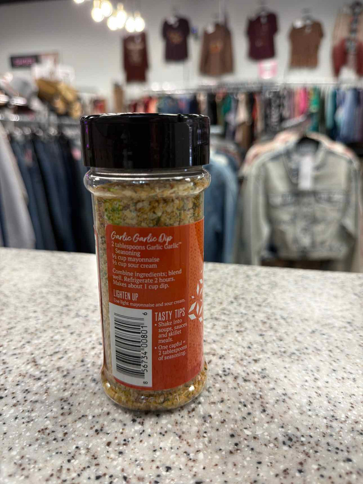 Tastefully Simple Garlic Garlic Seasoning Food