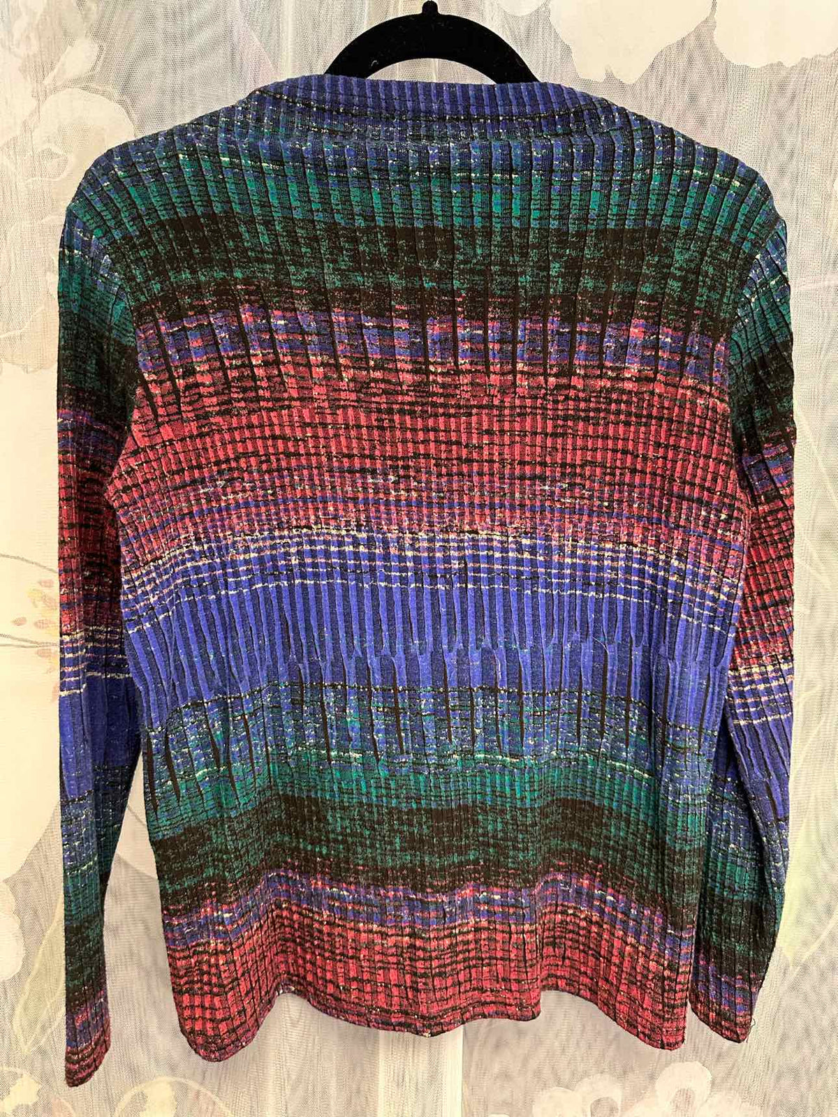 TRISHA TYLER Size PS Purple/navy Top