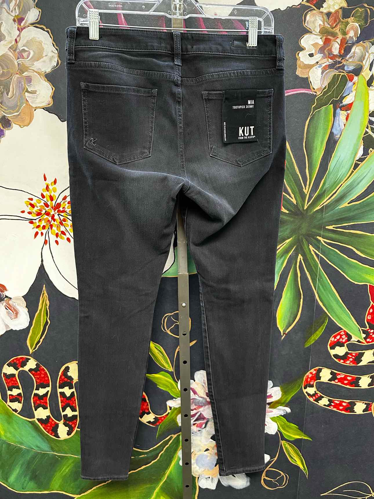 Kut from the Kloth Size 8 Charcoal Jeans