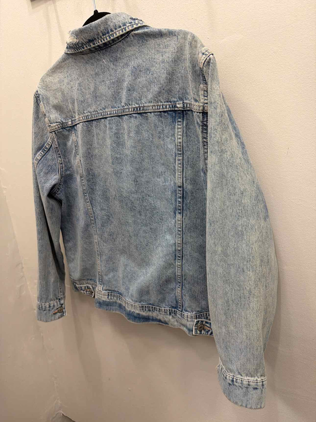 Old Navy Size XL Light Wash Blue Denim Jean Jacket