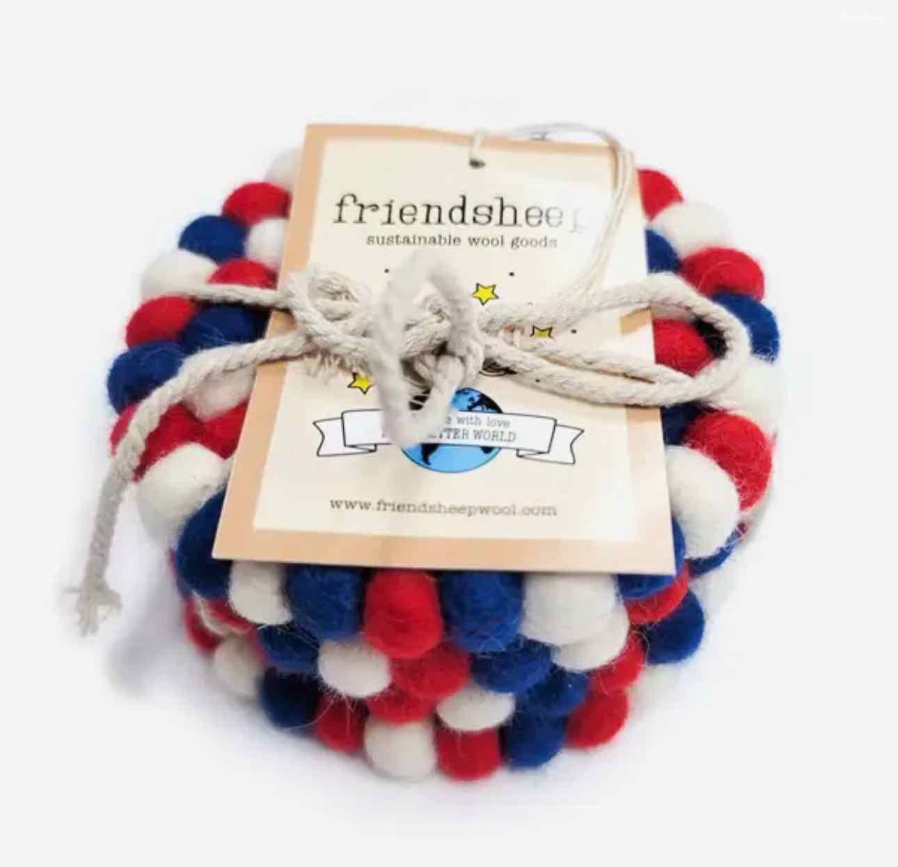 Eco Coasters 100% Wool, Set of 4