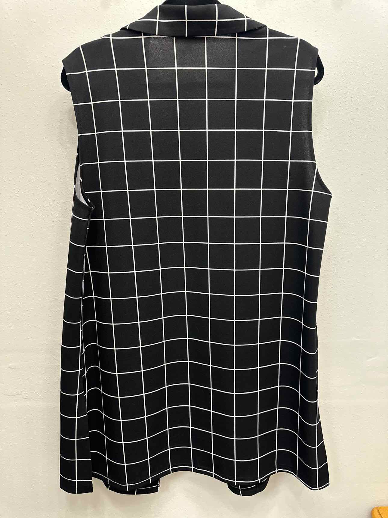 Melloday Size Large Black Vest
