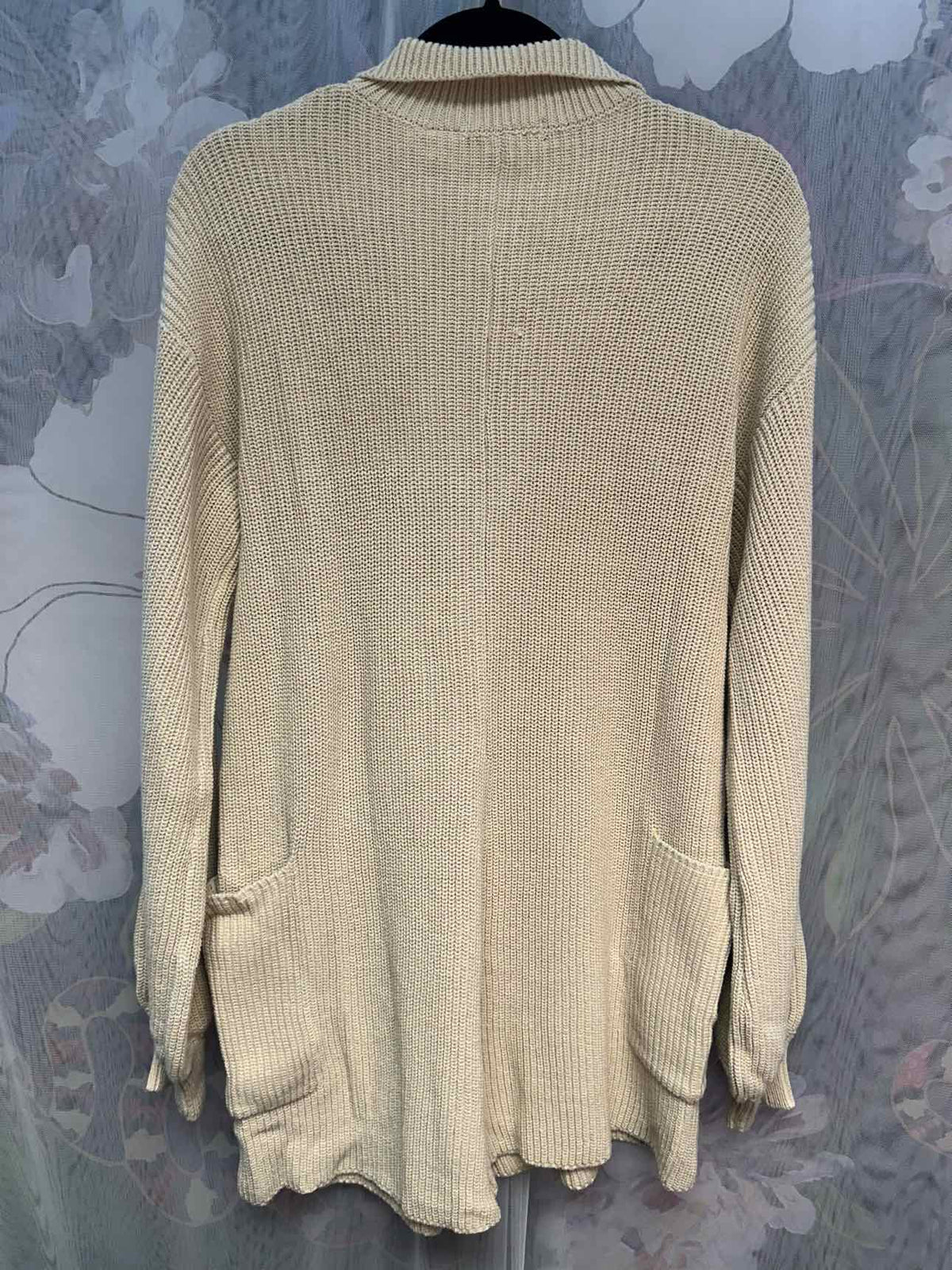 Blue Blush NEW NWT Ailyn Sweater Long Sleeve Size Medium Tan Romper