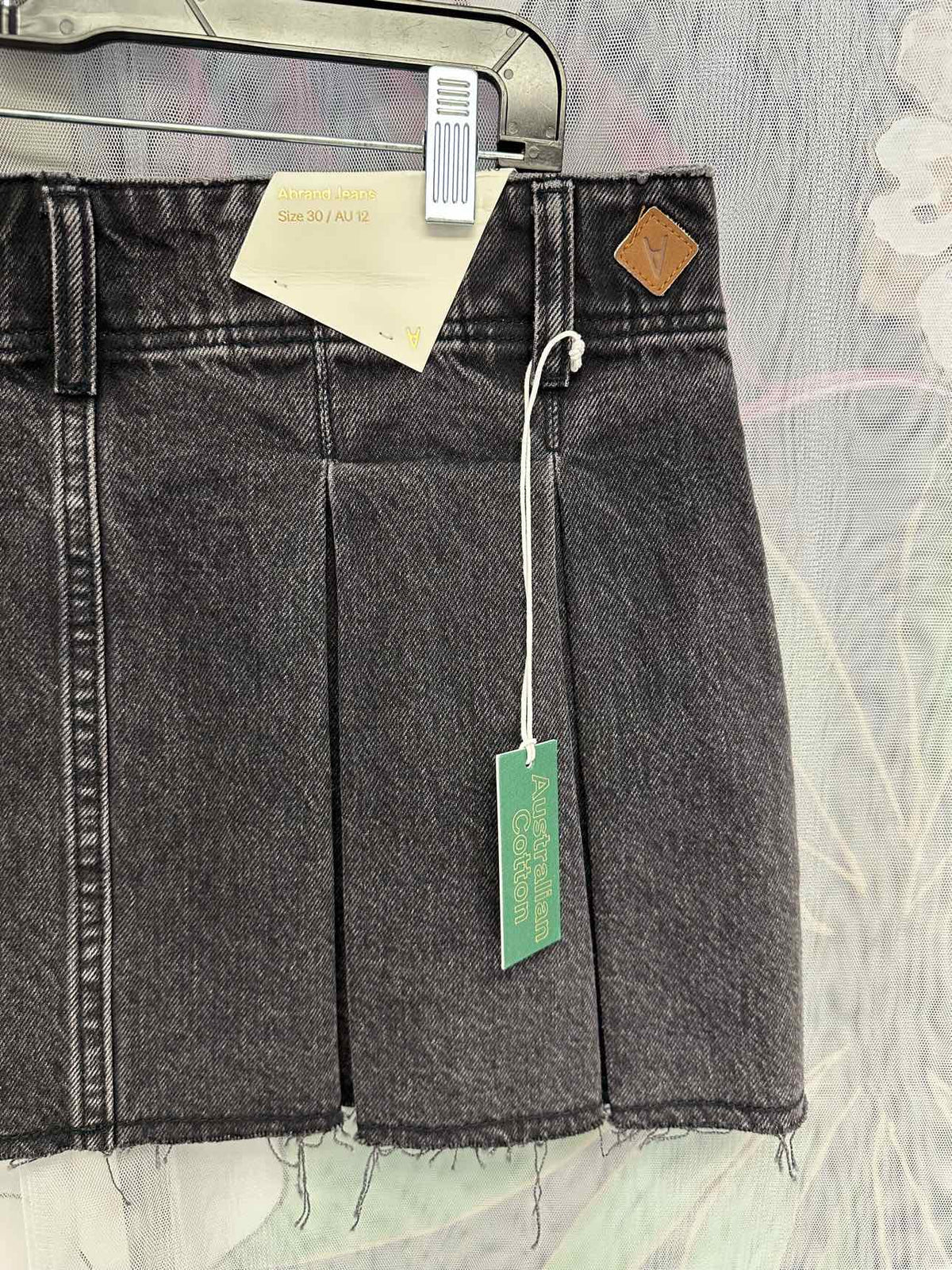 Abrand Jeans Size 30 Grey Skirt