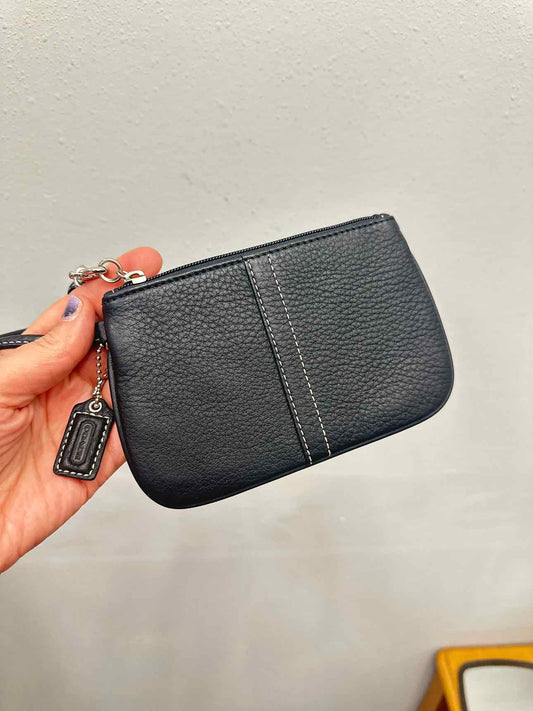 Coach Size Small Black Wristlet