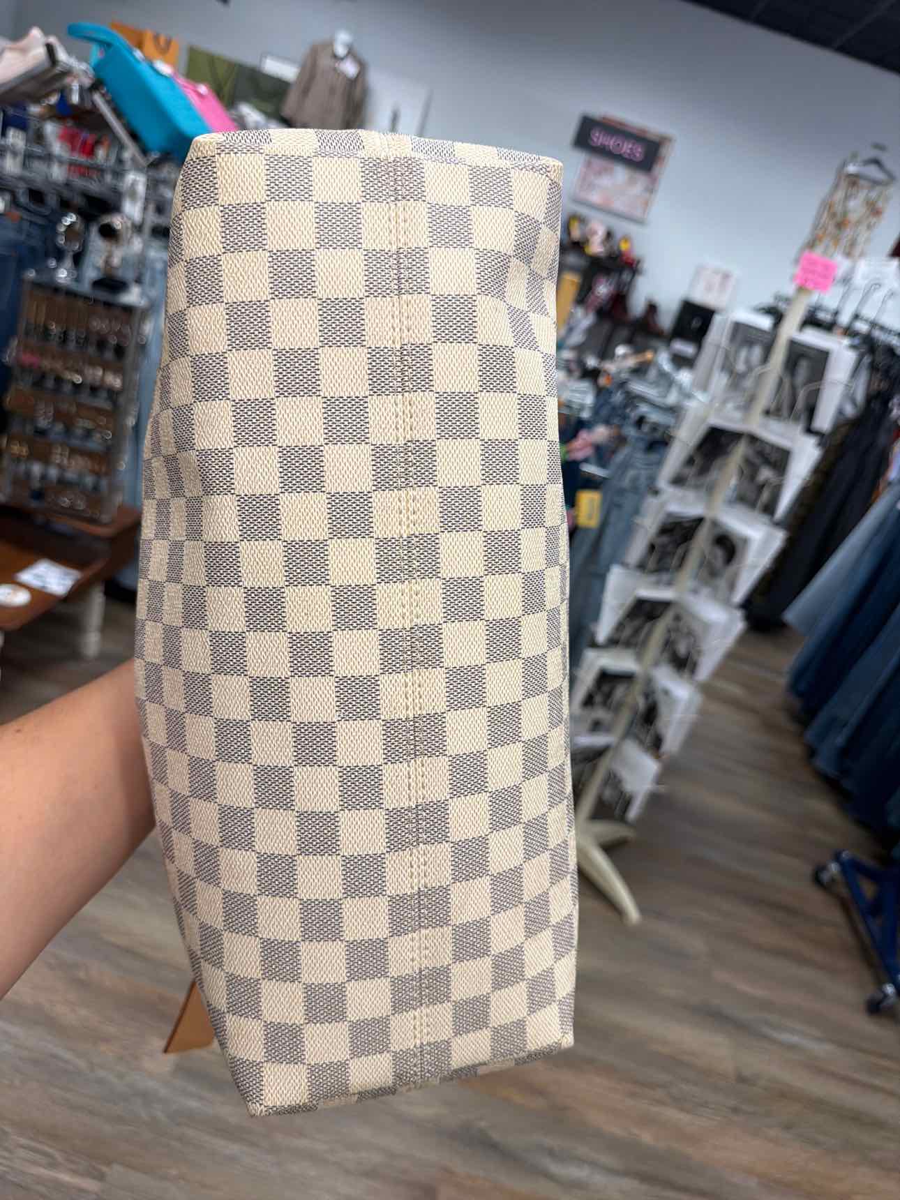 Louis Vuitton Damier Azur Gracefull MM Shoulder Bag Handbags