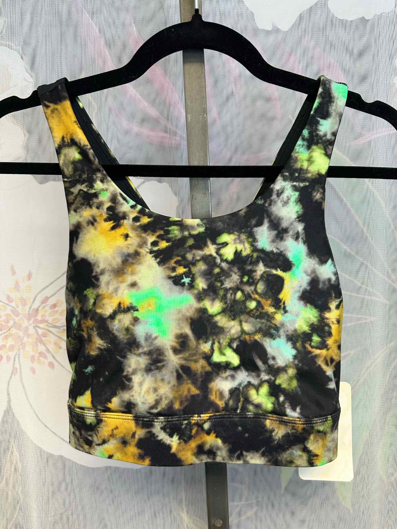 Fabletics Size Large Olive No Bounce Sports Bra Athletics NEW NWT