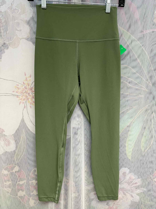 Lululemon Size 6 Olive Leggings