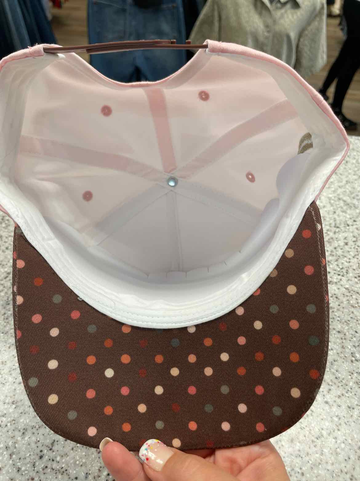 Happy Camper Embroidered Stitching Floral or Dotted Print Trucker Hat