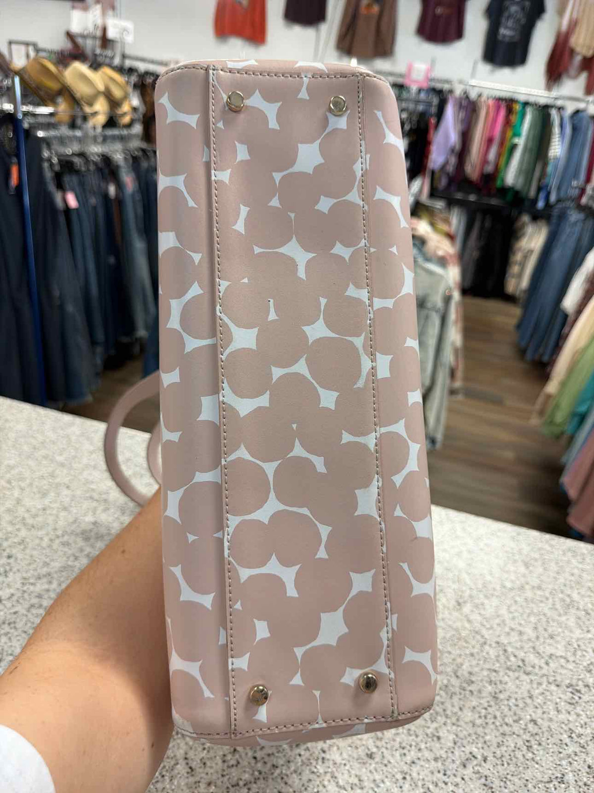 Kate Spade Putnam Drive Anissa Satchel Splodge Dot Tote Bag and Wallet