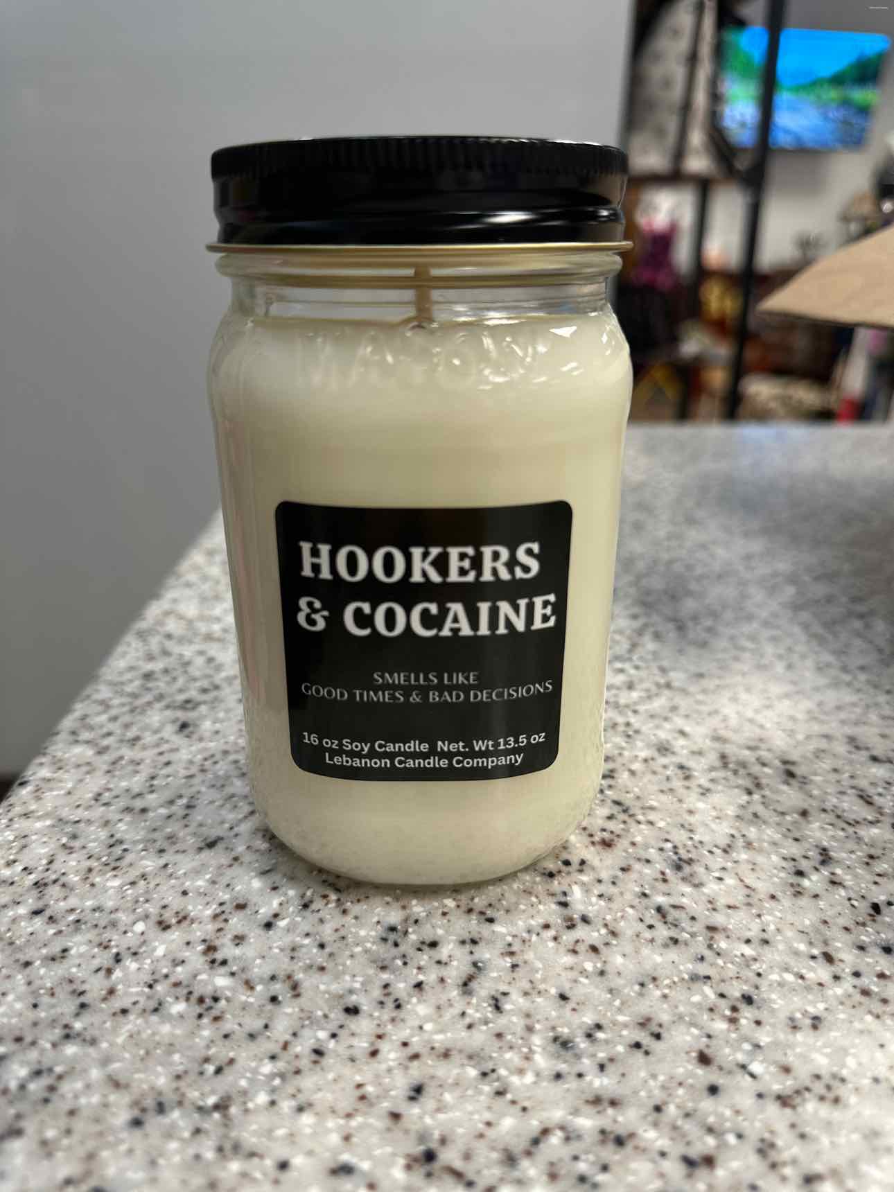 Lebanon Candle Co Size 13.5 oz 100% Soy Mason Jar Candle