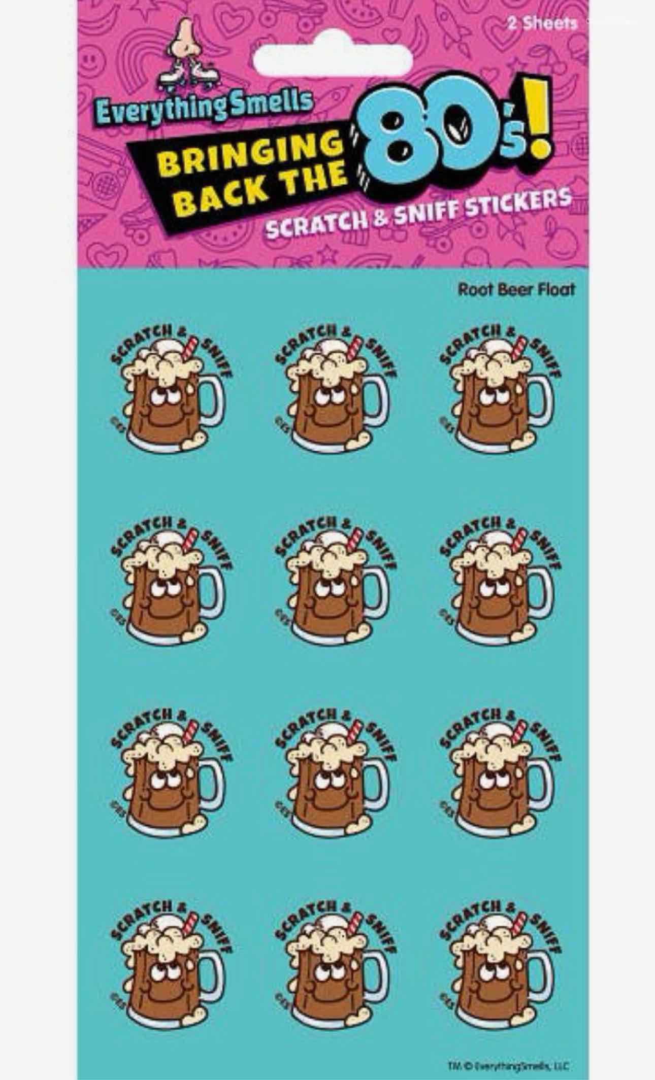 Scratch & Sniff Stickers 2-Pack Stationary