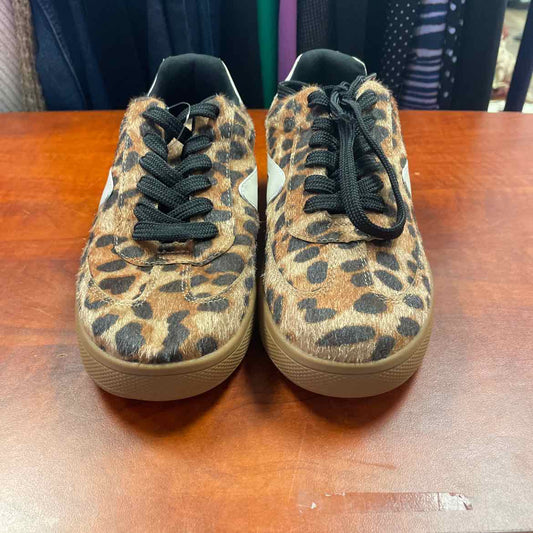 Dolce Vita Voyage Leopard Print Sneakers Size 7