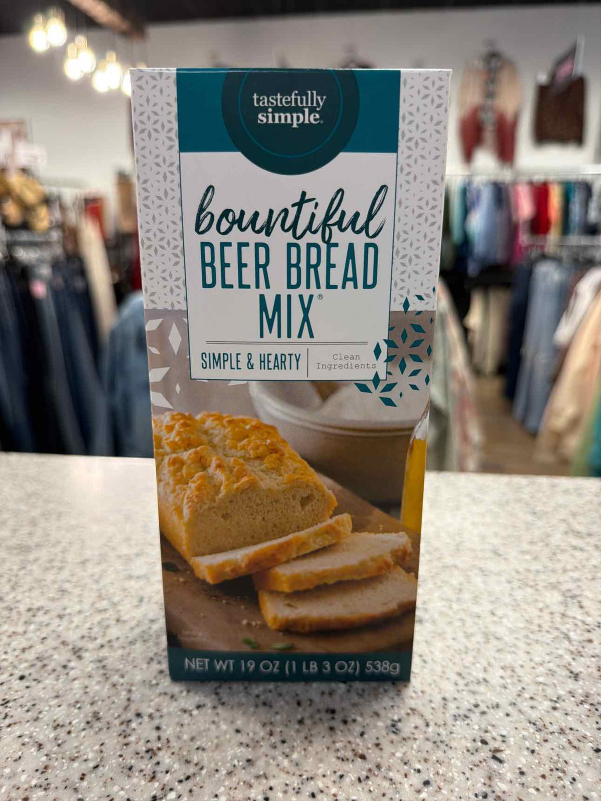 Tastefully Simple Bountiful Beer Bread Mix Food
