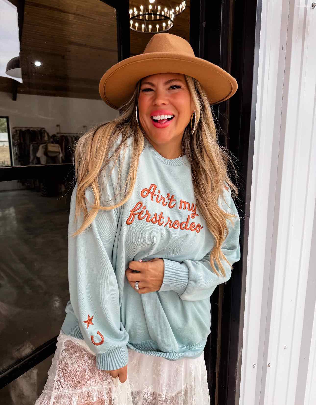 This Ain't My First Rodeo Pullover Sweatshirt