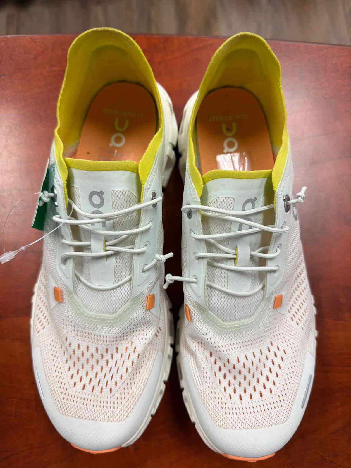 On Cloud 6 Coast Aloe Limelight Sneakers Size 8