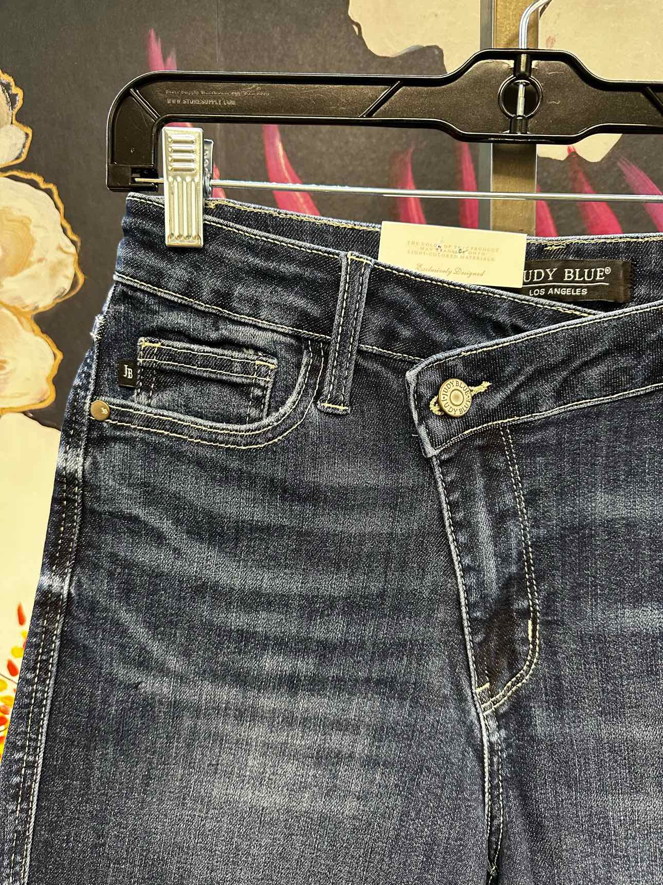 Judy Blue HW Criss-Cross Waistband Shorts