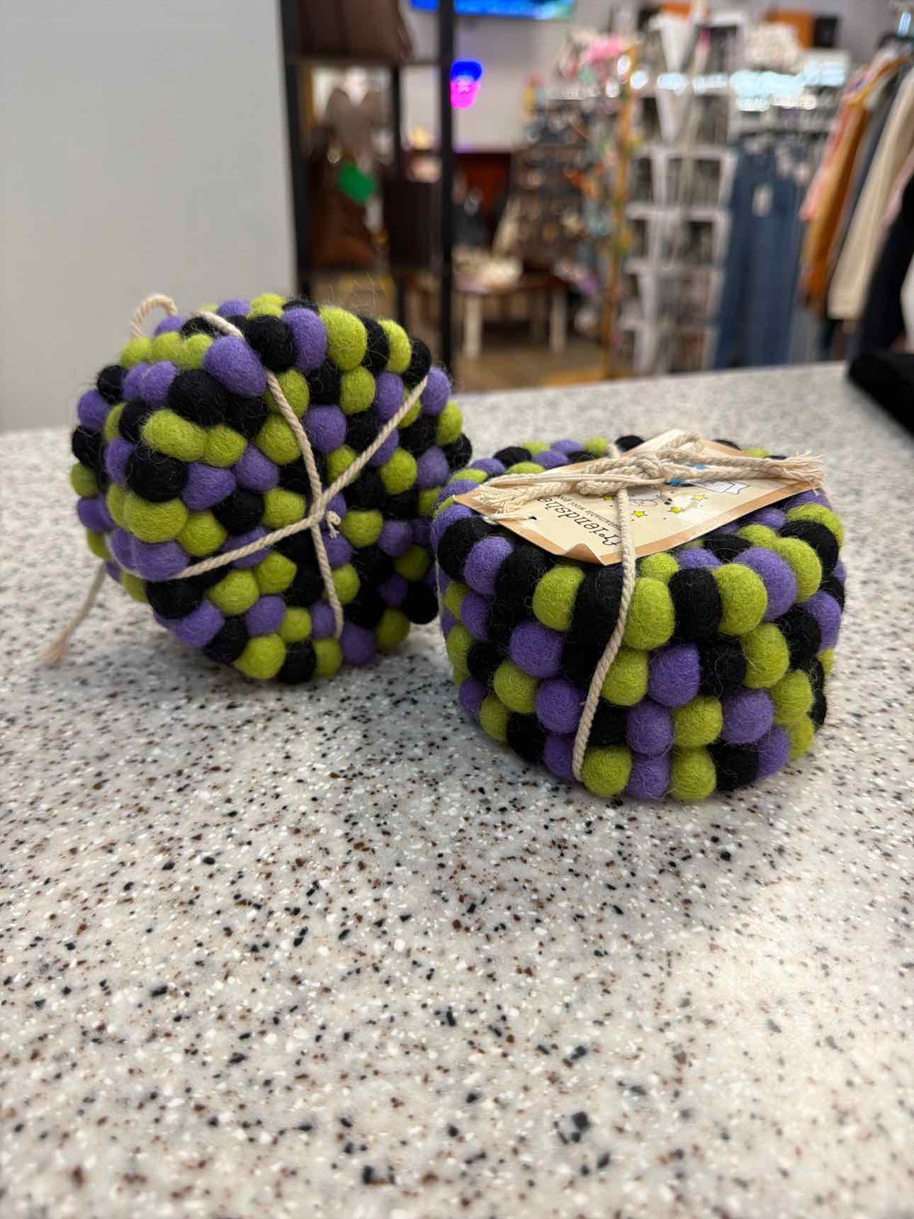 Eco Coasters 100% Wool, Set of 4