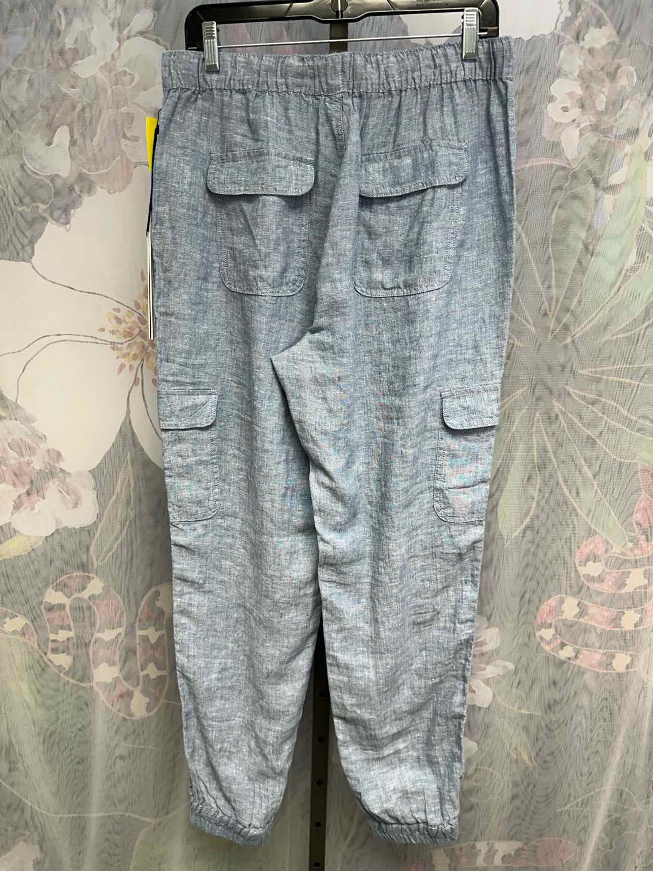 Nicole Miller Size Large Blue Pants
