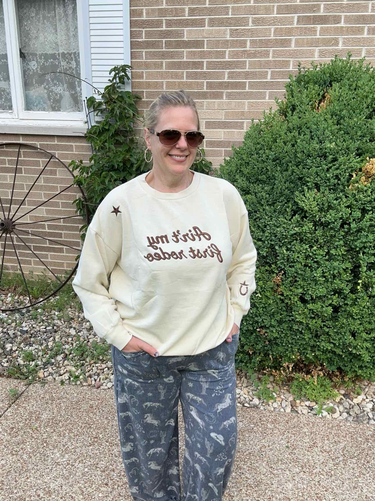 This Ain't My First Rodeo Pullover Sweatshirt