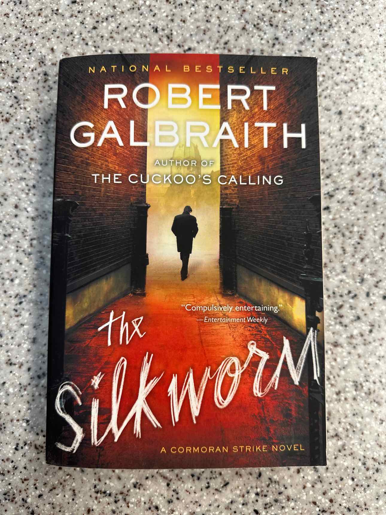 The Silkworm by Robert Galbraith (aka J.K. Rowling) Paperback Book