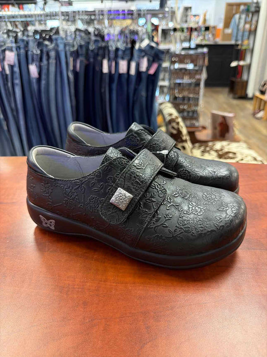 Alegria Joleen Tar Tooled Professional Nursing Clogs Size 38