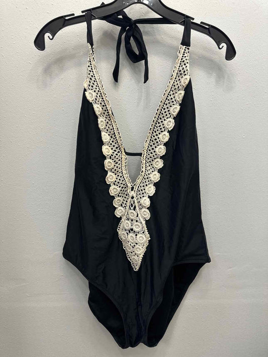 Kona Sol Size XL Black/Ivory Swim