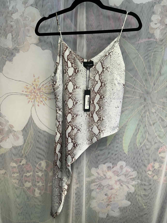 Lucy Paris Size Small Grey Top